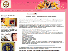 Tablet Screenshot of mt.americanconservatory.edu